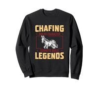 Chafing Costruisce Carattere Asini Costruire Leggenda Un Asino Racer Felpa