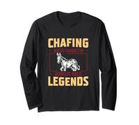 Chafing Costruisce Carattere Asini Costruire Leggenda Un Asino Racer Maglia a Manica