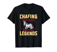 Chafing Costruisce Carattere Asini Costruire Leggenda Un Asino Racer Maglietta