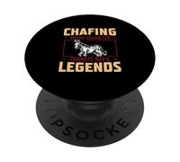 Chafing Costruisce Carattere Asini Costruire Leggenda Un Asino Racer PopSockets PopGrip Adesivo