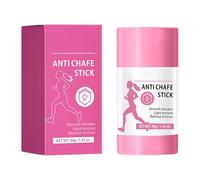 Chafing Stick, Thigh Rub, Sport Gel, Long-Lasting Formula with Portable Tube, No Friction Barrier, Sweat Resistant, Skin Protecting, Cycling Running, Hiking Workout for Beach Dancing, 3.6x7.6cm