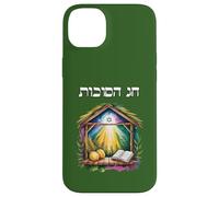 Chag Sukkot Festa dei Tabernacoli Testo ebraico Custodia per iPhone 14 Plus