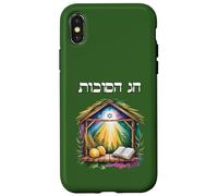 Chag Sukkot Festa dei Tabernacoli Testo ebraico Custodia per iPhone X/XS