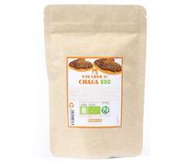 Erbavoglio Polvere di Chaga Bio - 60 g - Alimento biologico - Famosa per le sue proprietà antiossidanti, aiuta a rafforzare il sistema immunitario e favorisce il benessere generale.