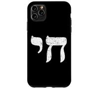 Chai Jewish Israel Hebrew Life Symbol Custodia per iPhone 11 Pro Max