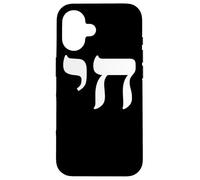 Chai Jewish Israel Hebrew Life Symbol Custodia per iPhone 16