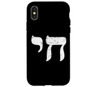 Chai Jewish Israel Hebrew Life Symbol Custodia per iPhone X/XS
