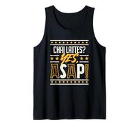 Chai Latte Lover Funny Tea Caffeina Spice Fans Canotta