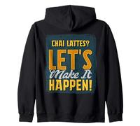 Chai Latte Lover Funny Tea Caffeina Spice Fans Felpa con Cappuccio