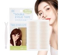 Chaies Adesivo doppia palpebra - Strisce invisibili per sollevare le palpebre,Strisce di sollevamento delle palpebre in pizzo, adesivi per palpebre impermeabili in fibra naturale per coperchi