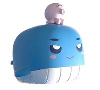Chaies Balena irrigatore per il bagno,Giocattolo elettrico divertente per - elettronico bambino per Pasqua giochi all'aperto bagno piscina attività bambino