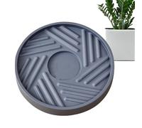 Chaies Base a rotelle per vaso di fiori, supporto mobile per | Carrello per vassoio di vaso di fiori caddy a base di vaso di 4 ruote per grandi vasi, oggetti pesanti interni e