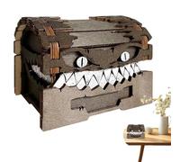 Chaies Cassa porta dadi, scatola porta dadi - Elegante custodia porta dadi - Scatola di dadi da gioco da tavolo in legno Ampio spazio per gli amanti dei giochi da tavolo per giochi di dadi per