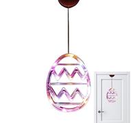 Chaies Catena per uova, ornamenti, finestre, uova con ventosa decorazione | luce, decorazione per camera per bambini, genitori, coinquilini