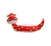 Chaies Copricapo 'anno del serpente, copricapo del capodanno cinese | Copricapo di Capodanno | Comodo casco per adulti, accessorio per costume cappello animale, casco da festa