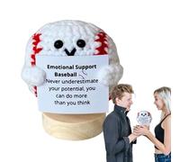 Chaies Gancio positivo | Sfera ispiratrice all'uncinetto fatta a mano, palla gancio motivazione per casa, ufficio, decorazione ufficio e regalo di incoraggiamento