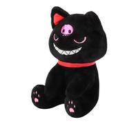 Chaies Giocattolo di peluche per gatti e gatti in peluche morbido | di gatto morbido peluche animale sensoriale | Figura di gatto carino in peluche per Halloween, festa di Natale