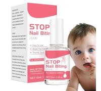 Chaies Liquido anti-morso, liquido contro la masticazione delle unghie | 0,5 fl oz anti-morso | Smalto per unghie per fermare la masticazione delle unghie, cura per bambini e adulti, arresto del