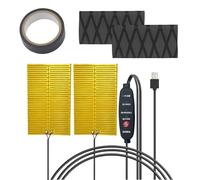 Chaies Manopole per manubrio | Maniglie riscaldate con regolazione della temperatura - Manicotto termico invernale per mountain bike scooter bici Dirt Bike Mountain Van