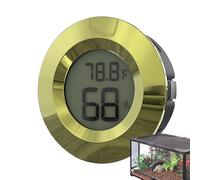 Chaies Misuratore di temperatura e umidità, misuratore di umidità e temperatura - Monitor di umidità e temperatura,Misuratore di temperatura di umidità rotondo, igrometro 'unità