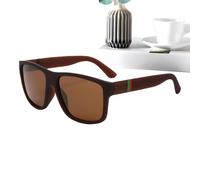 Chaies Occhiali da sole polarizzati da uomo - Occhiali anti-abbagliamento per la guida - Solare stile urbano quadrati, per la, la corsa, il ciclismo, la guida, la spiaggia, il golf, Tè, Se