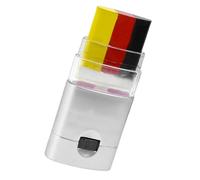 Chaies Pittura per il viso Pride, Stick per pittura per il viso | Penna con stampa bandiere nazionali in 3 colori | Pennarello lavabile per il viso Pride, pittura per il viso arcobaleno, stick per