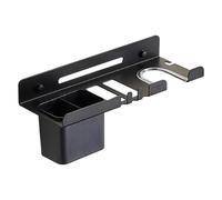 Chaies Portautensili per Capelli da Parete | Supporto Anti Scivolamento per Piastre per Capelli | Organizzatore Metallico per Utensili Caldi per Asciugacapelli | per Bagno, Salone, Toeletta, Piano del