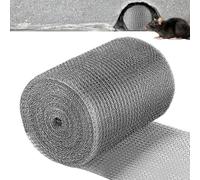Chaies Rotella in Acciaio Inox, Rullo in Rete a Doppio Strato, Rete Stabile, Rete Flessibile per Il Giardino, sfiato, impedisce L'Accesso