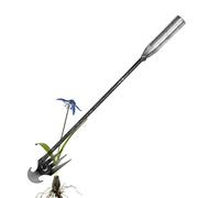 Chaies Strumento di diserbo per il diserbo da giardino - Strumento di diserbo in metallo per lo sradicamento - Utensili a mano resistenti all'usura per spalare, attrezzi da giardinaggio portatili con
