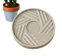 Chaies Supporti a rotelle, supporto con ruote, vassoio per vaso di fiori per carrello robusto | base per vaso a 4 ruote per grandi vasi, oggetti pesanti per interni ed esterni, vasi da