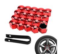 Chaies Tappi dado ruota auto, coperchio bullone dado ruota, coperture dadi ruota tappo di protezione, coperchio antipolvere sostituzione 17 mm 19 mm 21 mm,