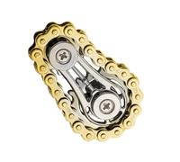 Chain Gear Spinner Fidget - Cycle Chain Sprocket Spinner Roller Toy | Pocket Size Stress Tool Cool Gadgets for Men and Adults, Kids Teens Boys with Metal Mechanical Toy
