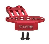 Chain Guard Board, Aluminium Alloy Motorcycle Chain Protector Upgrade Accessory for LOSI 1/4 Promoto MX Electric Motorbike Durable Lightweight Replacement Part (Red)