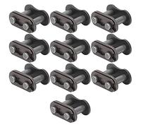 Chain Master Link, 10Pcs 428 Catena in acciaio Master Link Collegamento a catena Maglie Connettore giunto per motocicletta