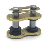 Chain Master Link Set 4 Maglie di Collegamento Metallo con ORing Compatibile con Catene 428 520 525 530 per Moto e Agricoltura