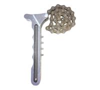 Chain Oil Filter Removal Tool, Heavy Duty Carbon Steel Wrench, Adjustable Tool, Efficient Car Repairing Utensil For Pipe Fittings, 1 Pack, Easy To Use, Ideal For Repairs