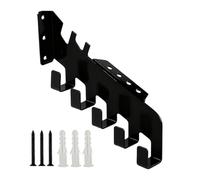 Chain Organizer Holder - Chainsaw Display Hook Rack System , Heavy Duty Storage Tool Mounting Frame Unit , Gardening Basement Shed Studio Sharpening File Screwdriver Equipment Arrangement Solution