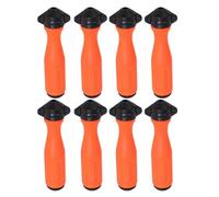 Chain Saw File Handle - 8 Pieces Precise Ergonomic Reusable 4mm-5mm | Chainsaw Files Round Handles | Professionals Enthusiasts Beginners Amateurs