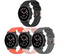 Chainfo Cinturino per Orologio compatibile con POLAR Vantage M2 / Vantage M/Grit X/Grit X PRO, Ricambio di Cinturino di Silicone per Uomo e Donna, Caucciù Sgancio Rapido per Orologi (H [Pack of 4])