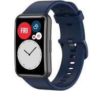 Chainfo compatibile con Huawei Fit Special Edition (B39) / Watch Fit new/Fit (TIA-B09/TIA-B19) Cinturino per Orologio, Cinturino di Ricambio in Silicone per Orologio Sportivo NO240216 (Navy Blue)