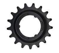chainring, KMC e-Bike RITZEL, 3/32”, for Shimano hub, 17 teeth, Chromoly Black, AM-packing