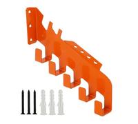 Chainsaw Hanger Wall Mount, Heavy Duty Chainsaw Holder And Chaiinsaw Chain Wall Mount Set, With 5 Hooks Heavy-Duty Chain Saw Storage Hanger For Sharpening File Gardening Shed Basement Studio Workshop