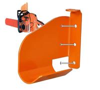 Chainsaw Hangers Wall Mount - Chainsaw Holder for Garage, Stainless Steel Industrial Storage, Utility Solution for Garage Garden Yard | Tractor Camping Tool Organizer | Heavy Duty Rack for Workshop
