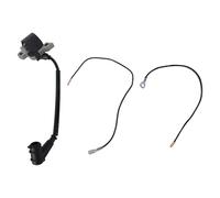 Chainsaw Ignition Coil, Iron and Rubber Ignition Coil Module Replacement for 066 046 MS460 MS650 MS660, Durable Magneto Armature for Chainsaw Engine Repair and Maintenance