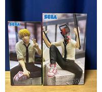 Chainsaw Man Denji Chokonose Premium Figure Set di 2 SEGA Nuovo Autentico JP