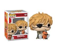 Chainsaw Man Denji with Pochita Funko Pop Animation 1971 Vinyl Figure 9cm Nuova