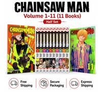 Chainsaw Man Manga Inglese Serie Completa 1-21 Copertina Softcover