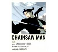 Chainsaw Man - Minimalist Poster cm. 30 x 40