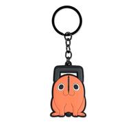 Chainsaw Man Pochita Non Specificato Pendente portachiavi nero/arancione Gomma