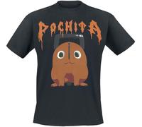Chainsaw Man Pochita The Chainsaw Devil Uomo T-Shirt Nero Regular